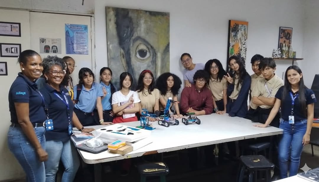 Jornada de robótica educativa combina arte y tecnología en la Escuela Eloy Palacios de Monagas