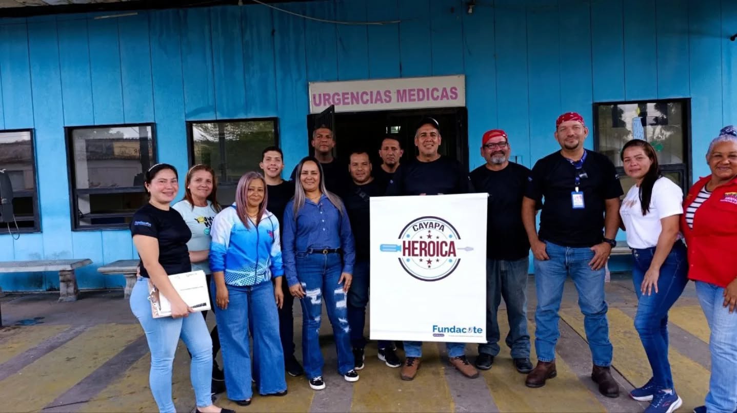 Cayapa Heroica optimiza equipos del CDI Dr. Juan Pablo Rojas Paul.