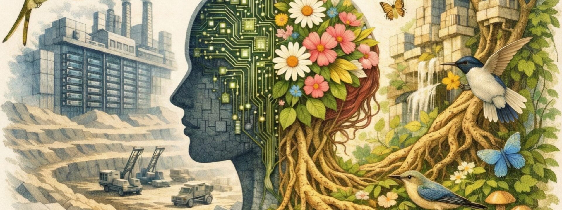 e la nube a la Tierra: La infraestructura tecnológica y la crisis de la racionalidad moderna