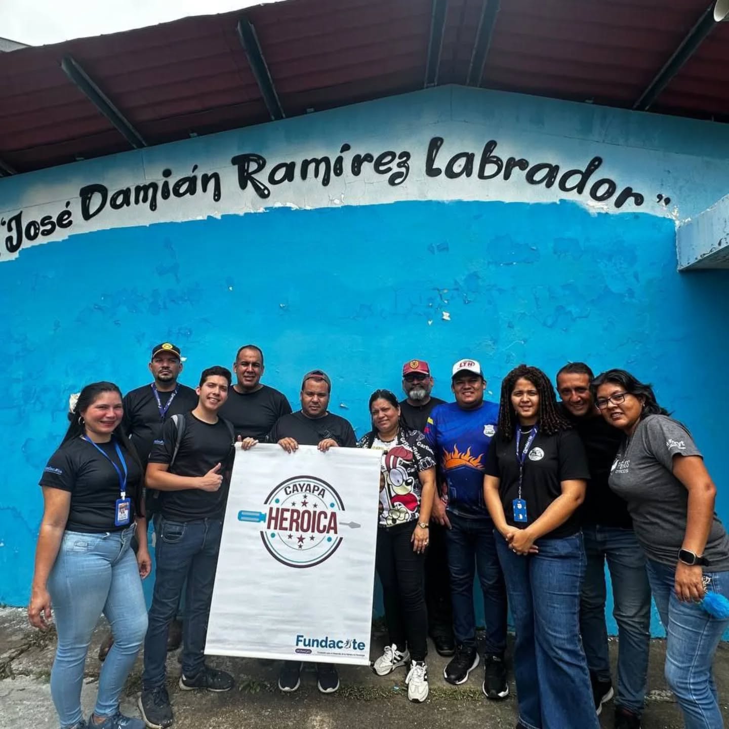 Cayapa Heroica fortalece espacios educativos en Maturín